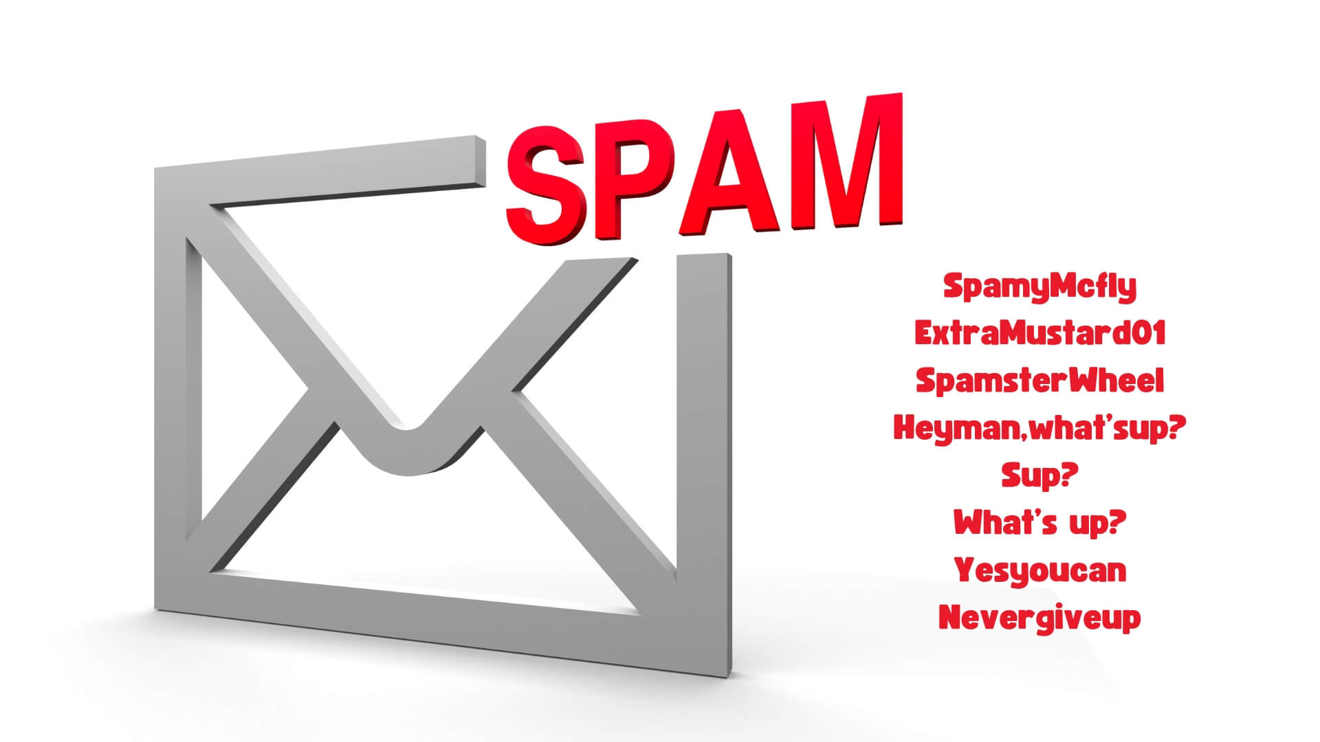 Spam Usernames Idea