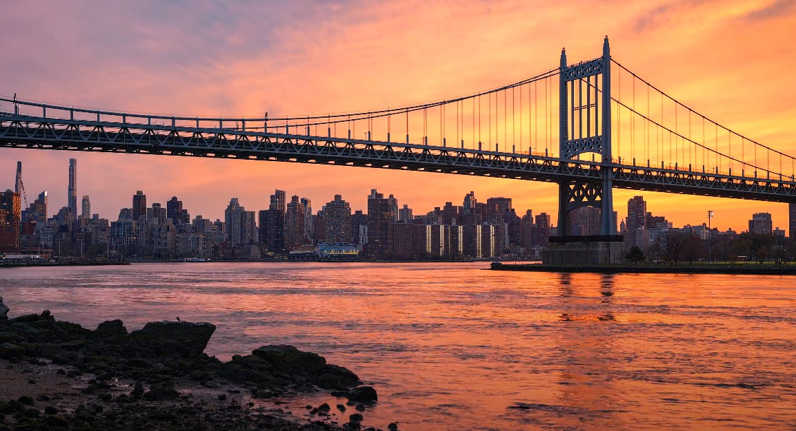 Sunset vistas in NYC