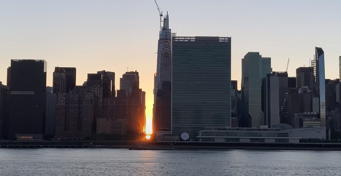 Sunset watching in NYC