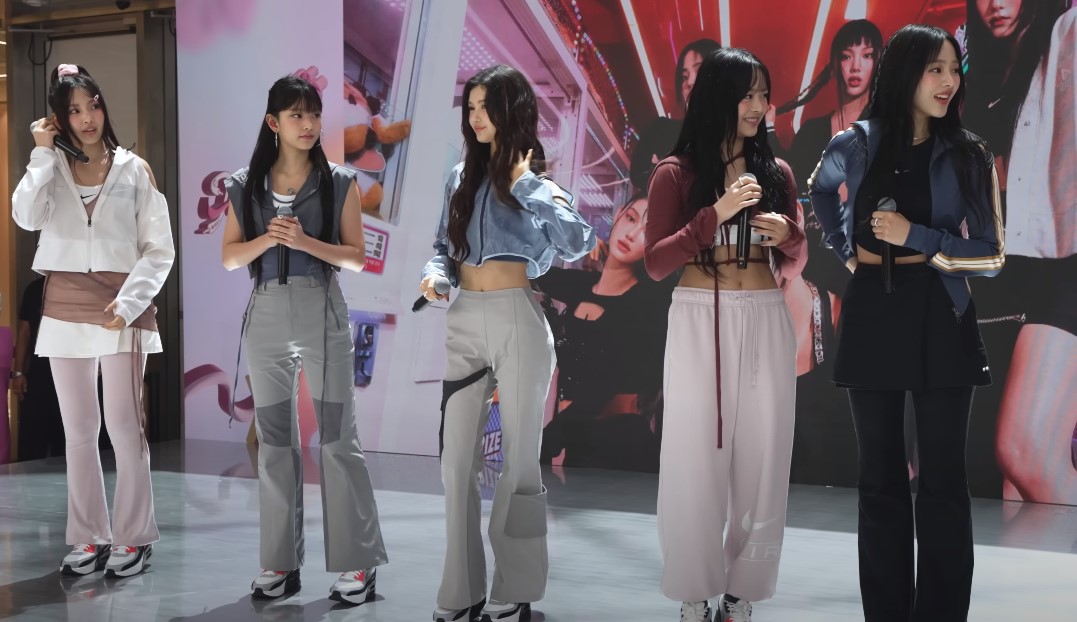K-pop group NewJeans ages