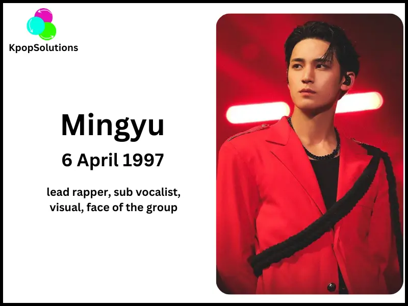 Seventeen Member Mingyu date of birth and age.