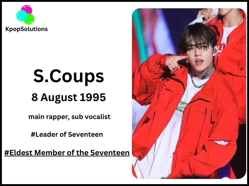 Seventeen Member S.Coups date of birth and age.