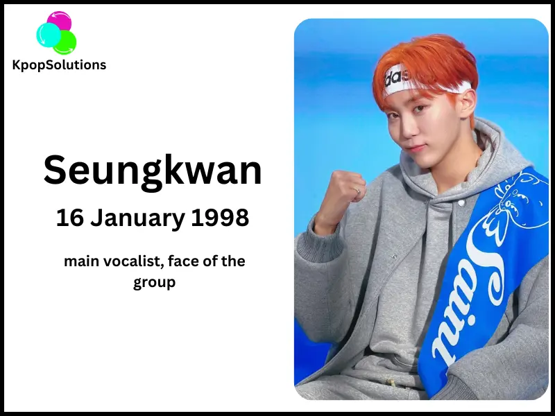 Seventeen Member Seungkwan date of birth and age.