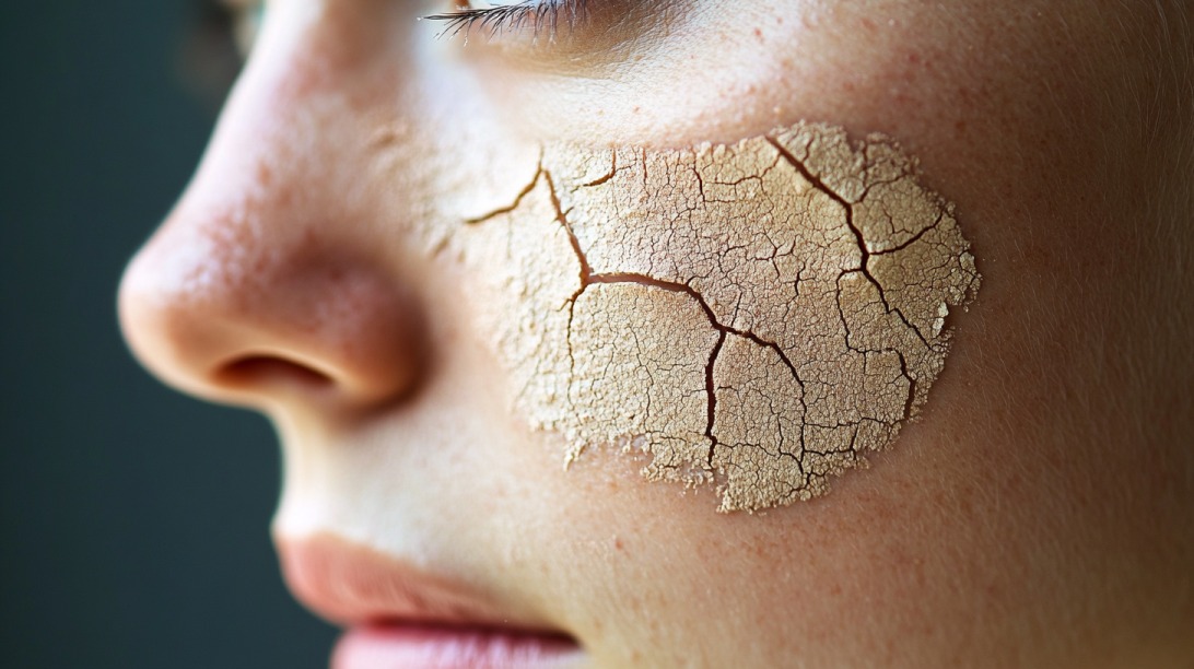 Dry Skin as a Contributing Factor - Crusty Behind Ears