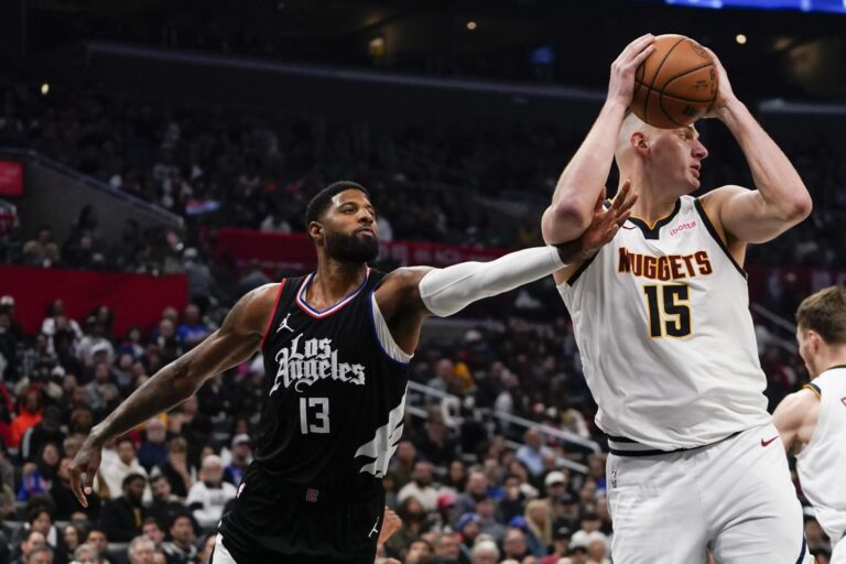 Nikola Jokic, nuggets vs clippers
