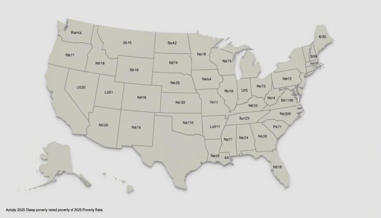 All 50 US States Ranked by Poverty [Report 2025]