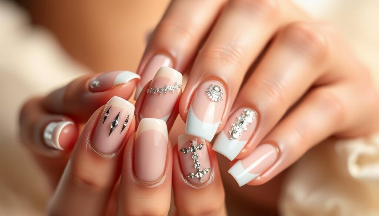 Celebrity Nail Trends in French Tip Designs
