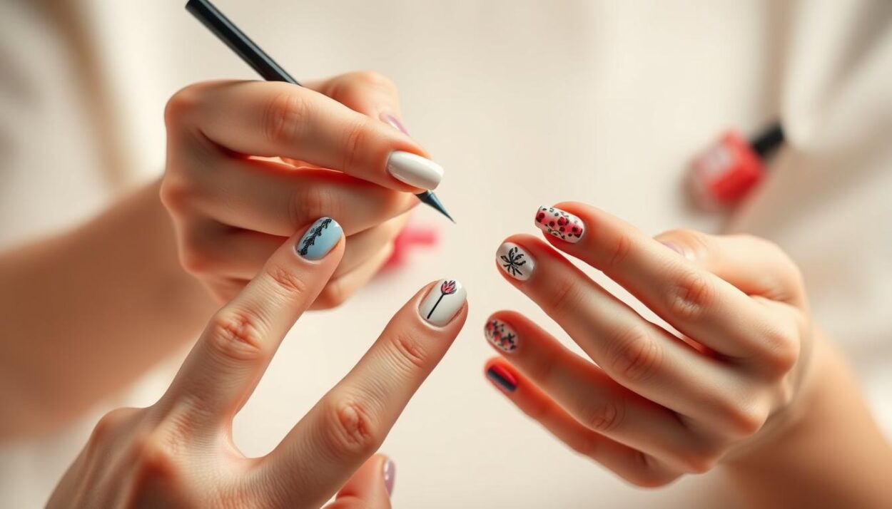 Easy Techniques for DIY Nail Design Ideas