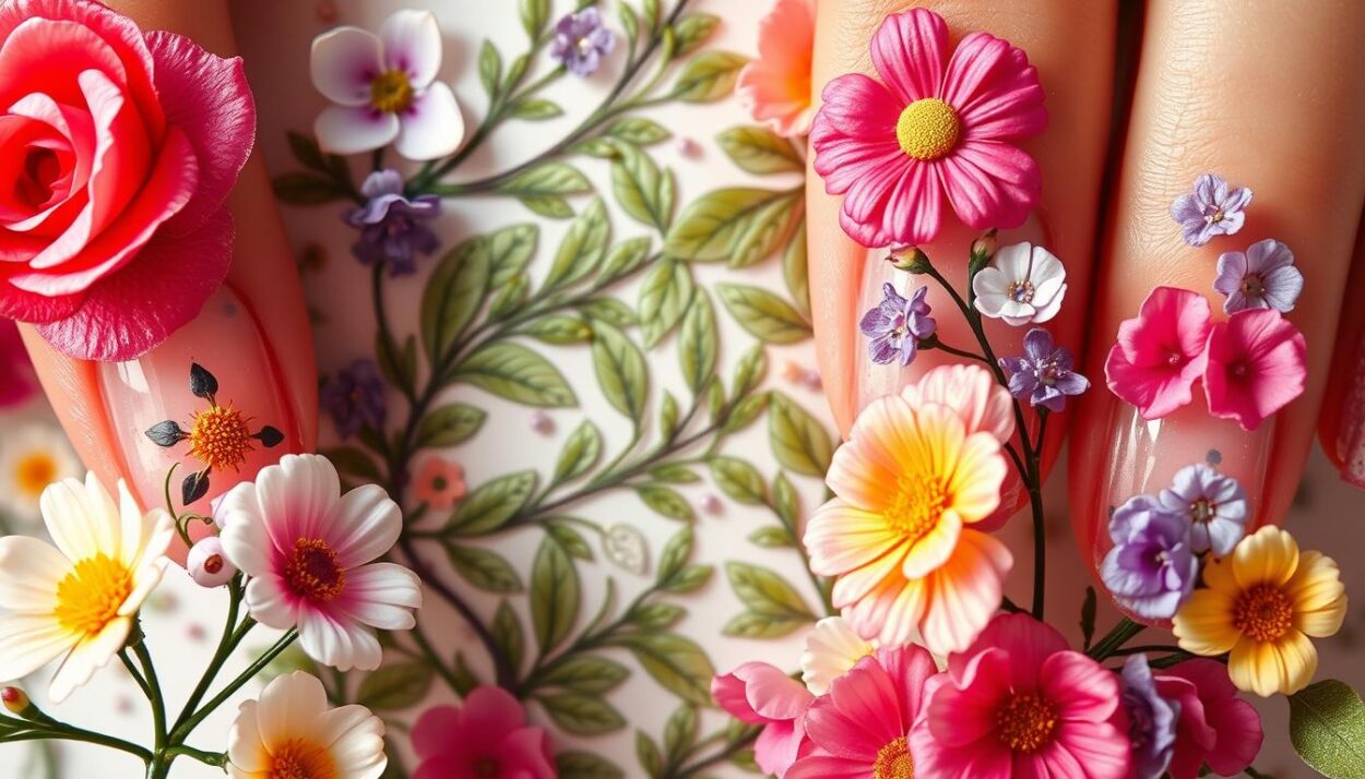 Floral Nail Designs 2025