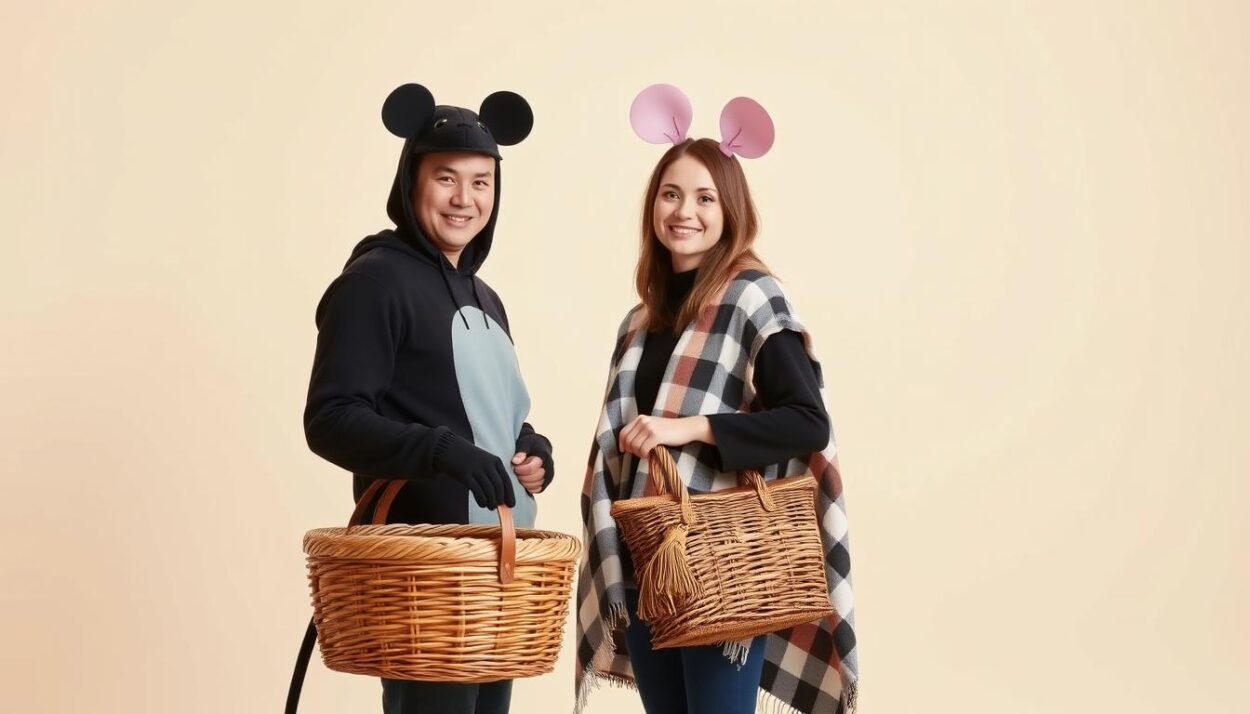 Simple costumes for couples