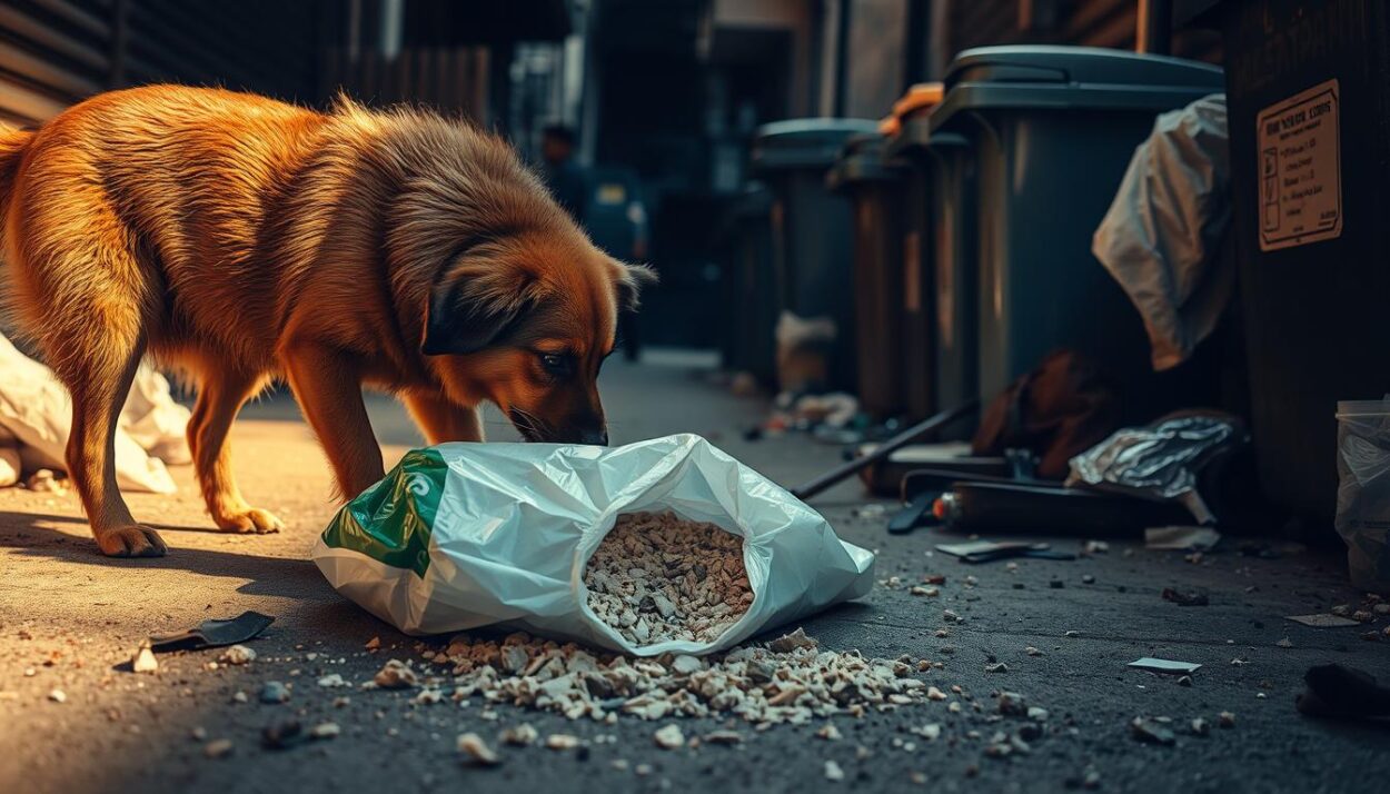 canine scavenging behavior