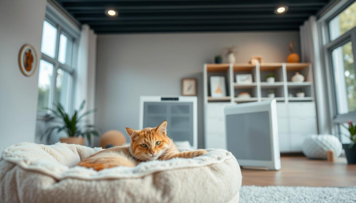 cat allergen control environment