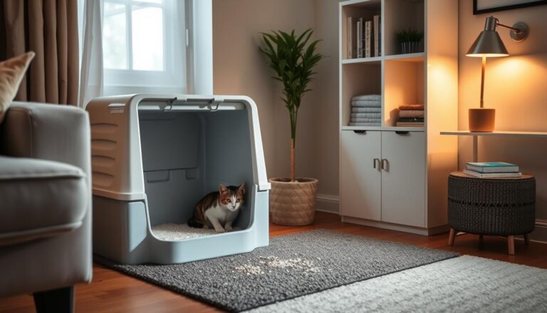 cat peeing in house