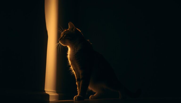 cat peeing standing up