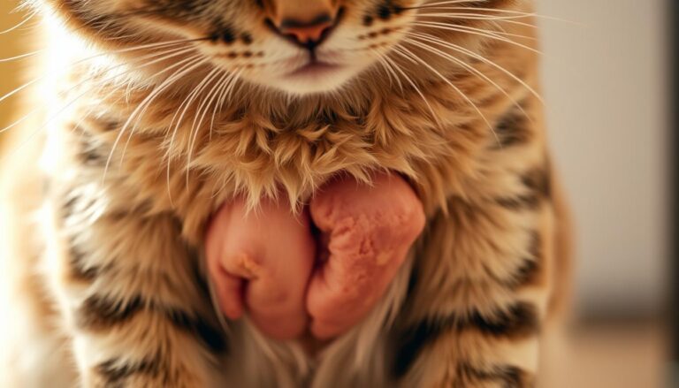 cat pooping and vomiting