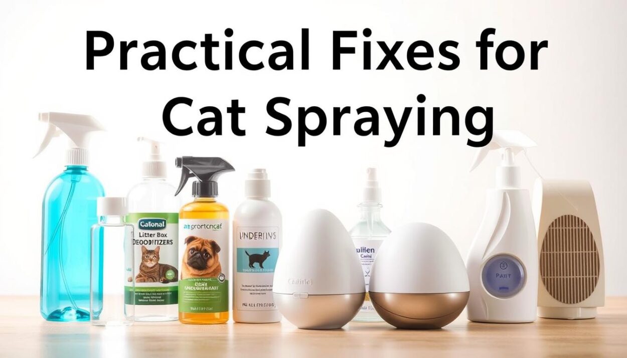 cat spraying solutions