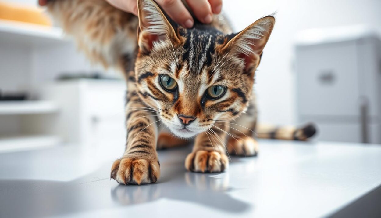 diagnosing cat allergies