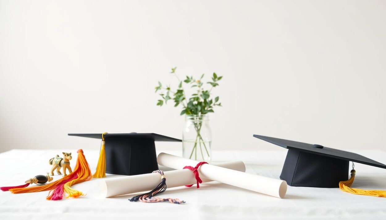 easy centerpiece solutions for graduation