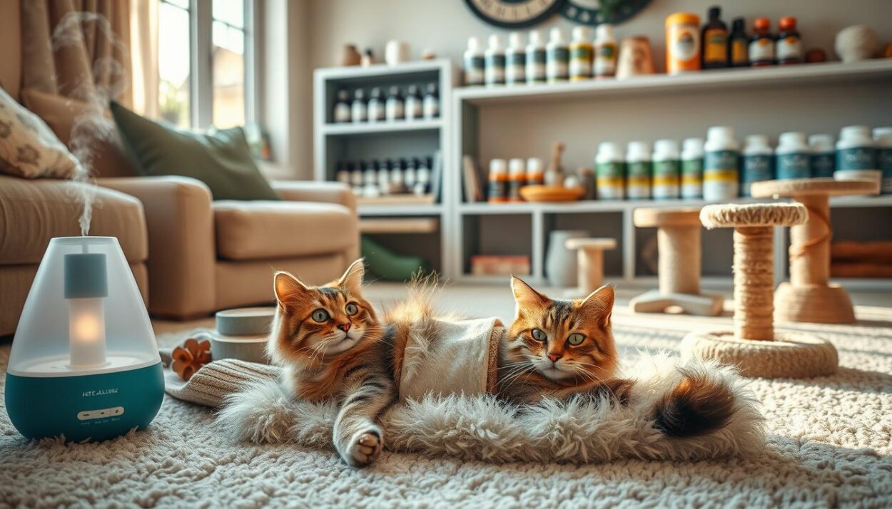feline calming solutions