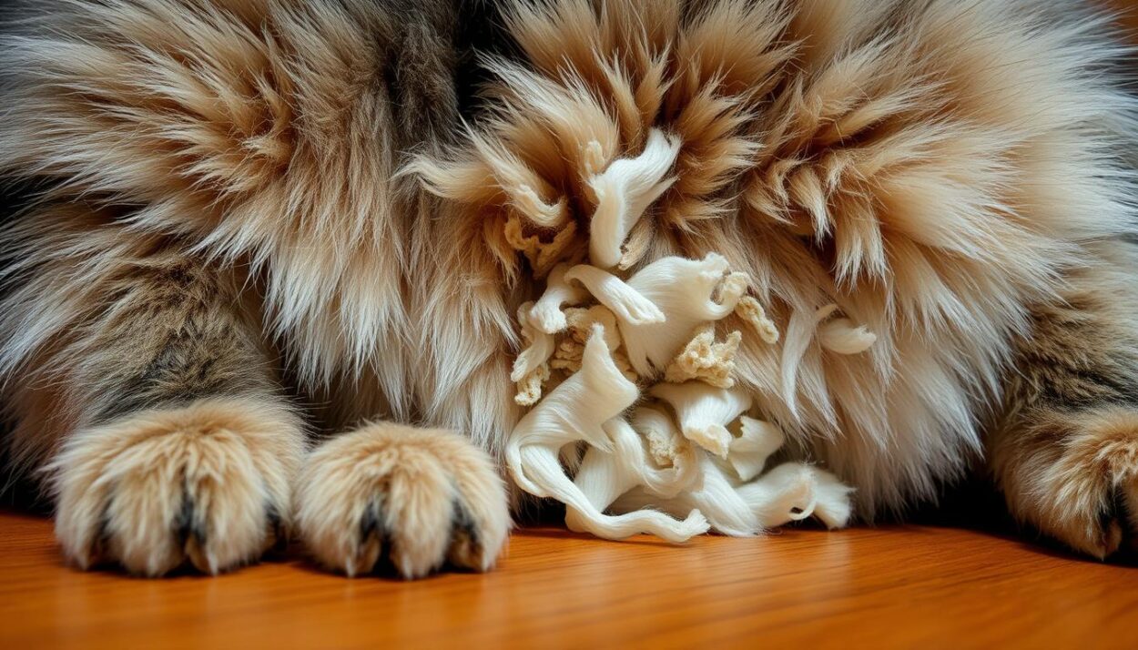 feline shedding patterns