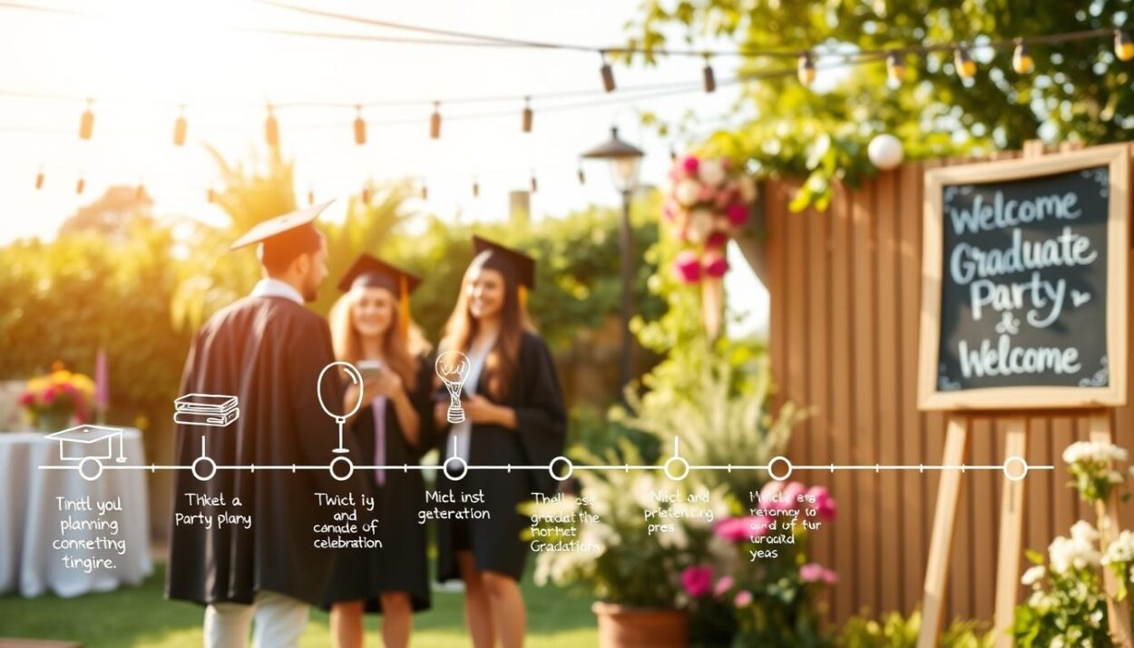 graduation party timeline