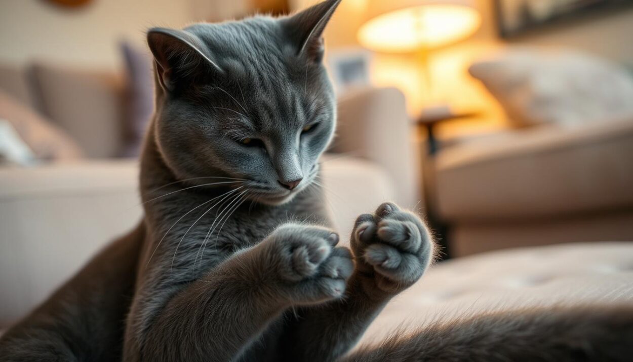 hairball management in cats