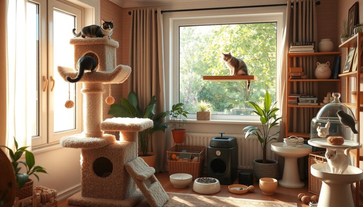 indoor cat environment enrichment