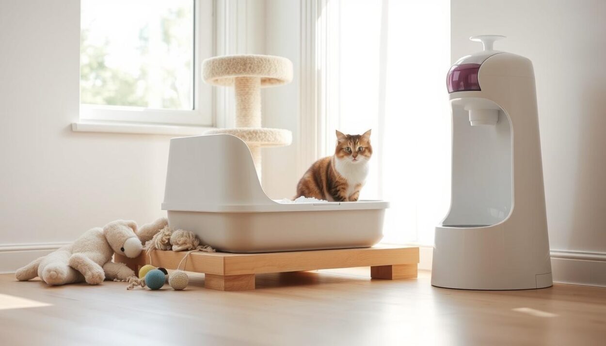 litter box setup