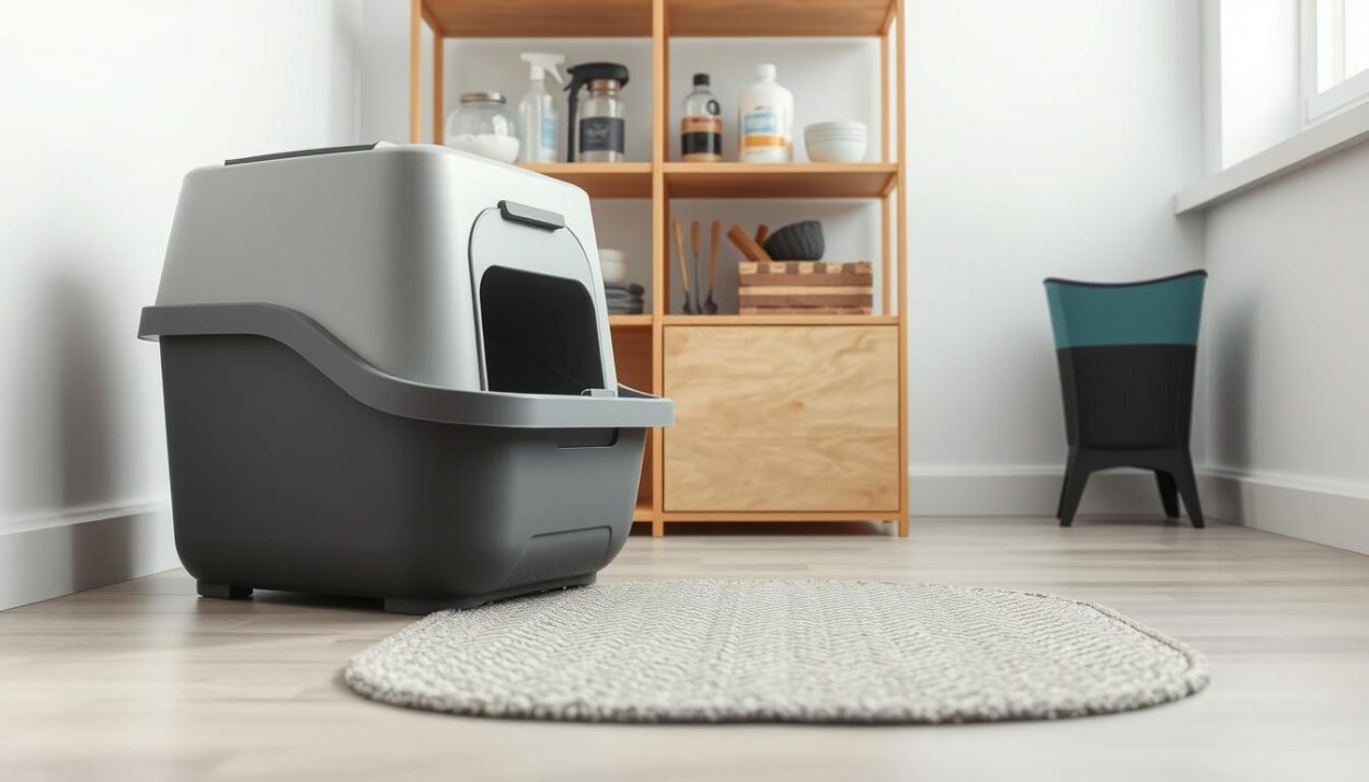 optimized litter box setup