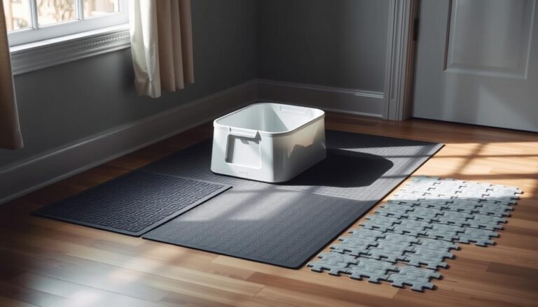 protect floor under litter box