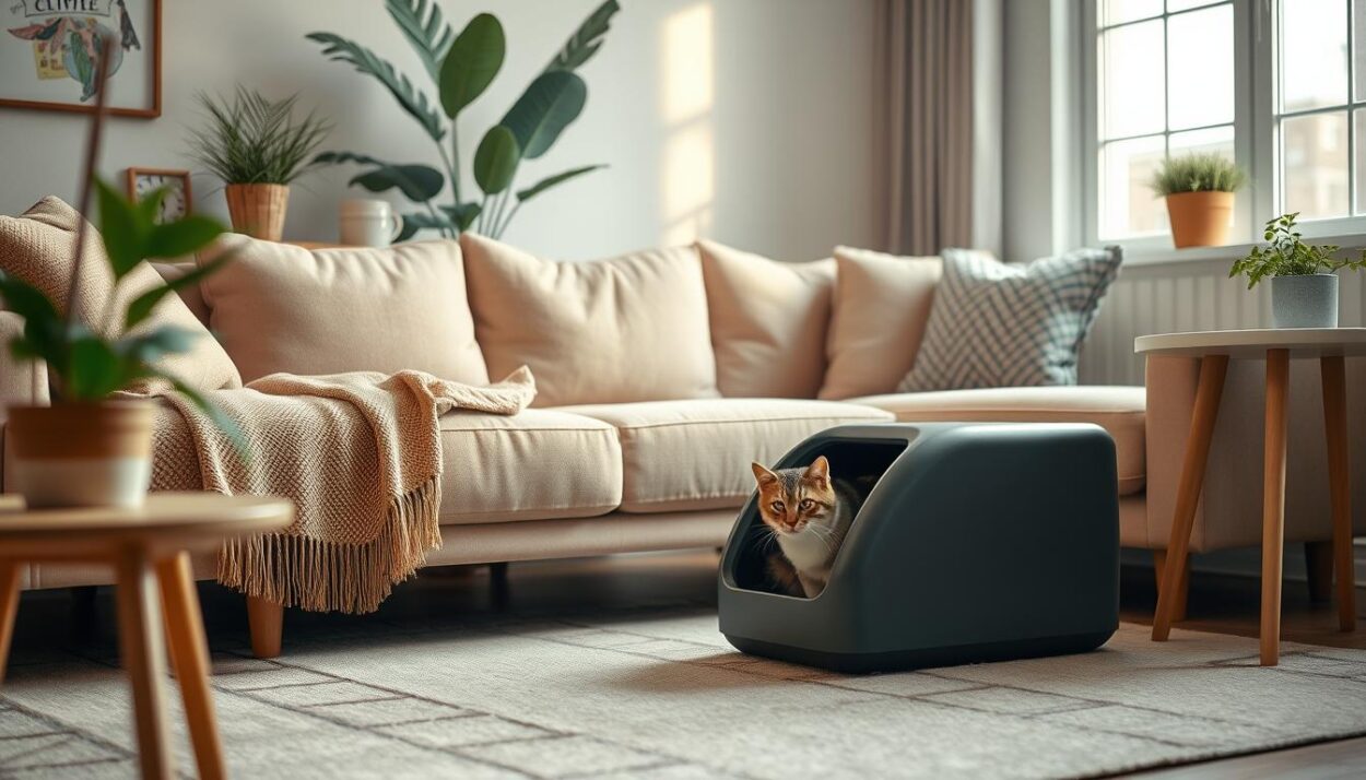 strategic litter box placement