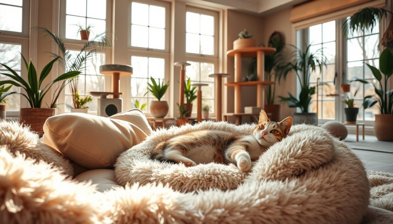 stress-free cat environment