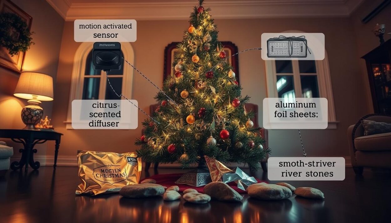 artificial tree deterrents