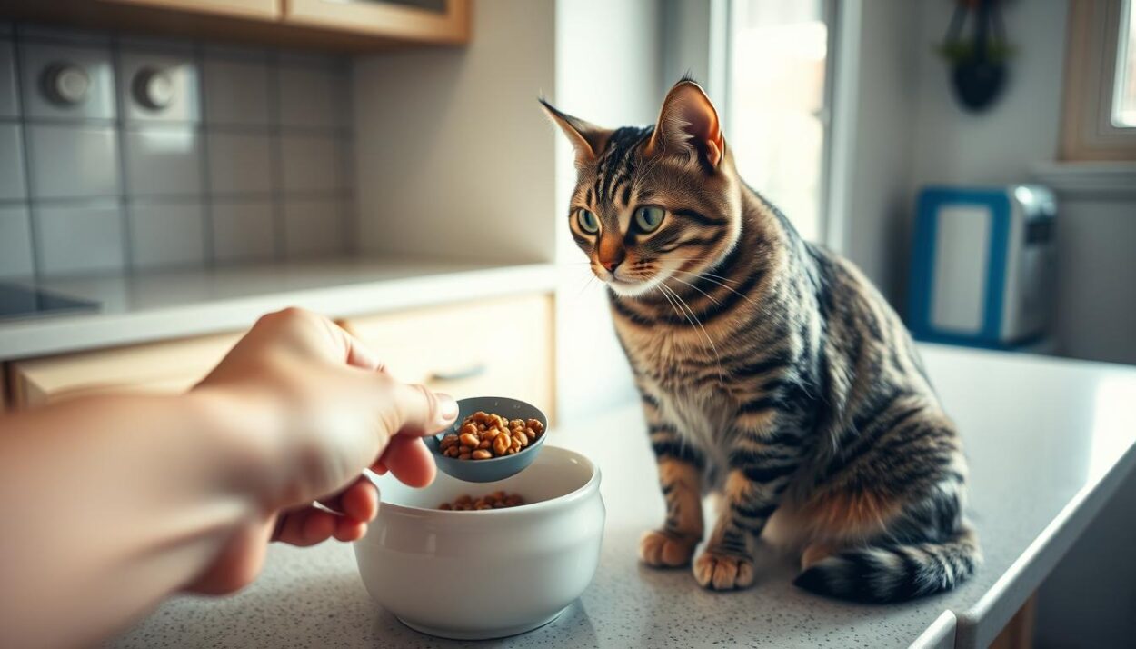 cat feeding techniques