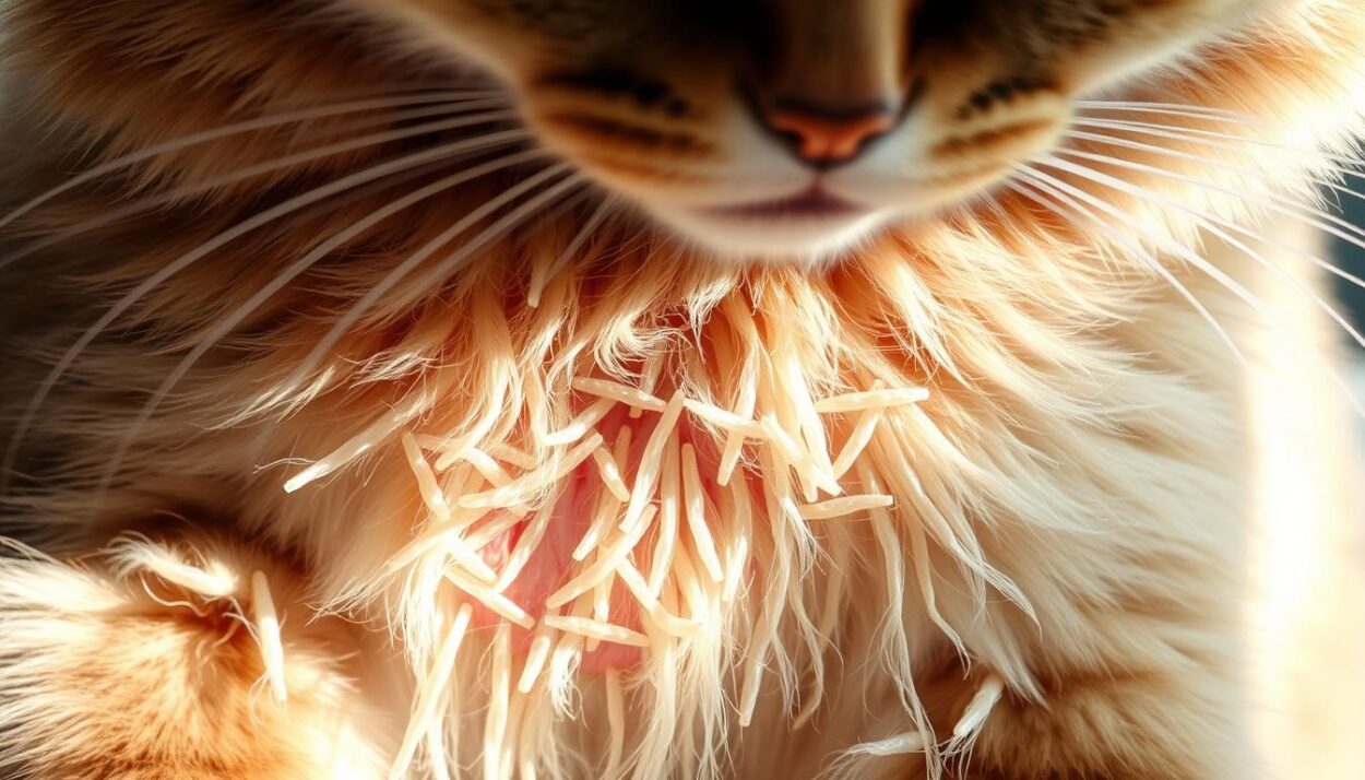 cat health issues from worms