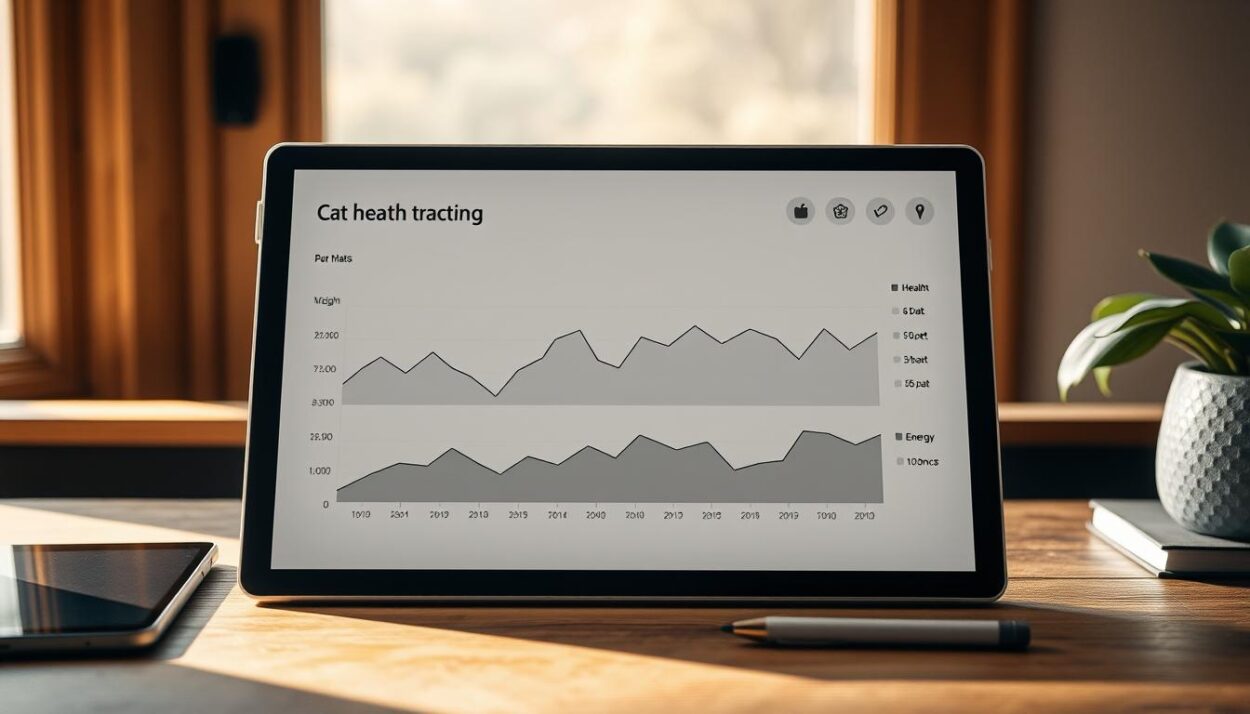 cat health tracking chart