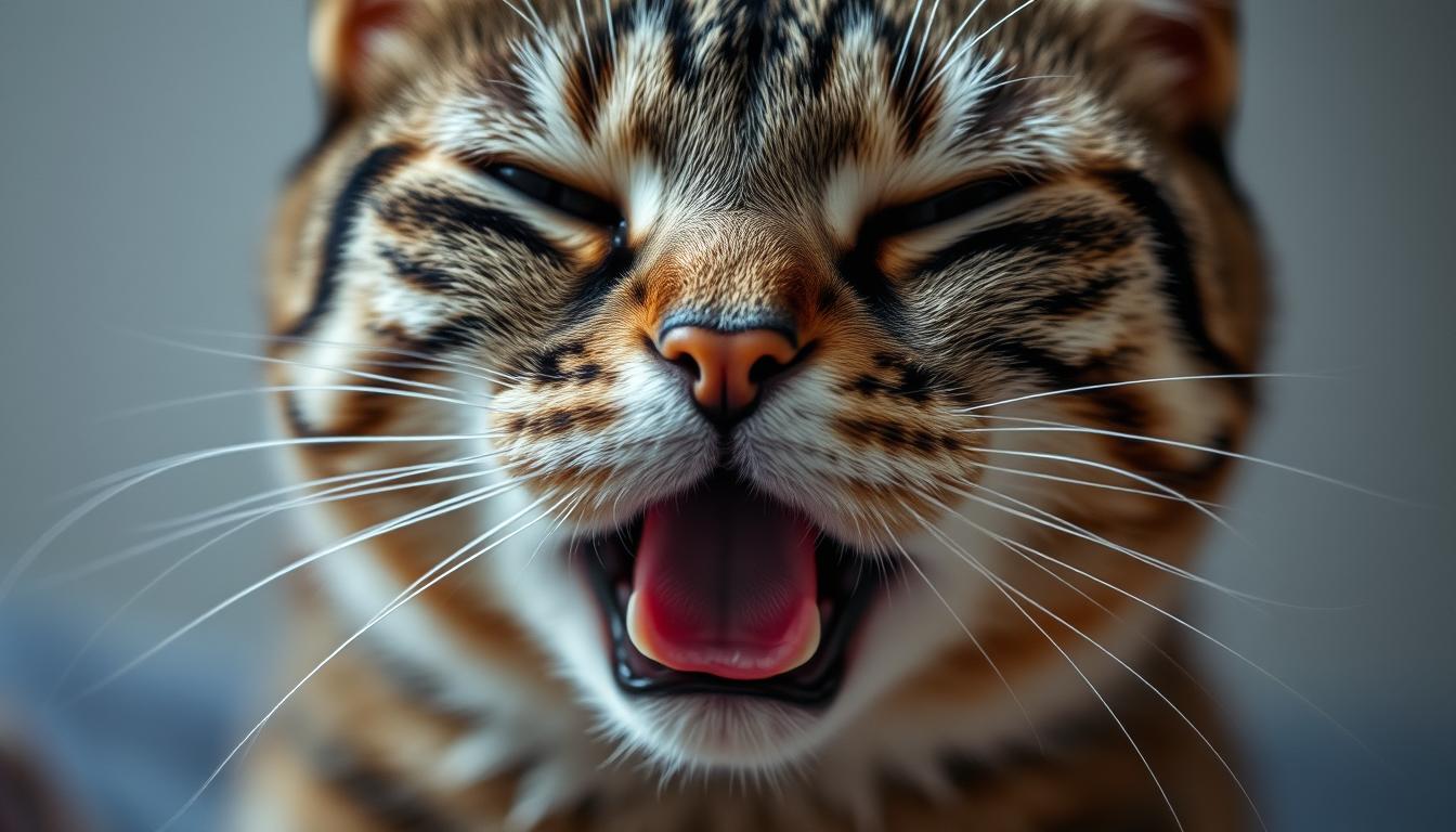 cat is noisy breathing