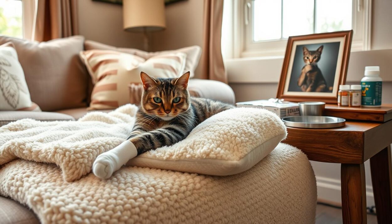 cat recovery at home