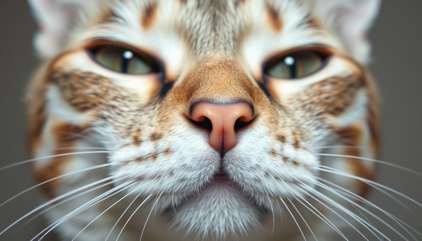 cat that sneezes snot