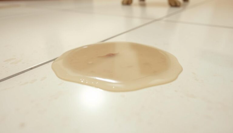 cat vomit clear mucus