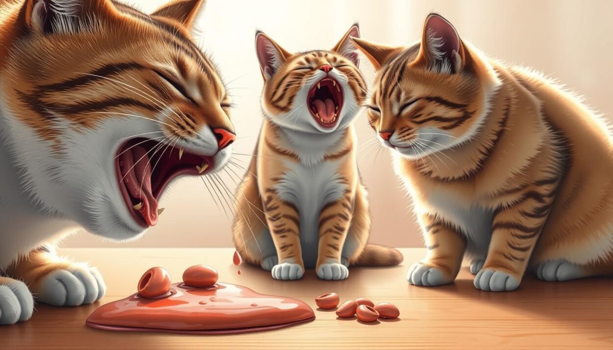 differentiating cat symptoms