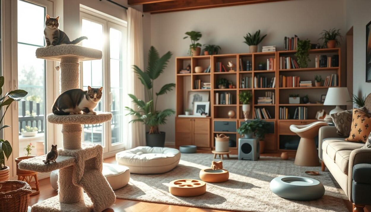 enhancing home environment for cats