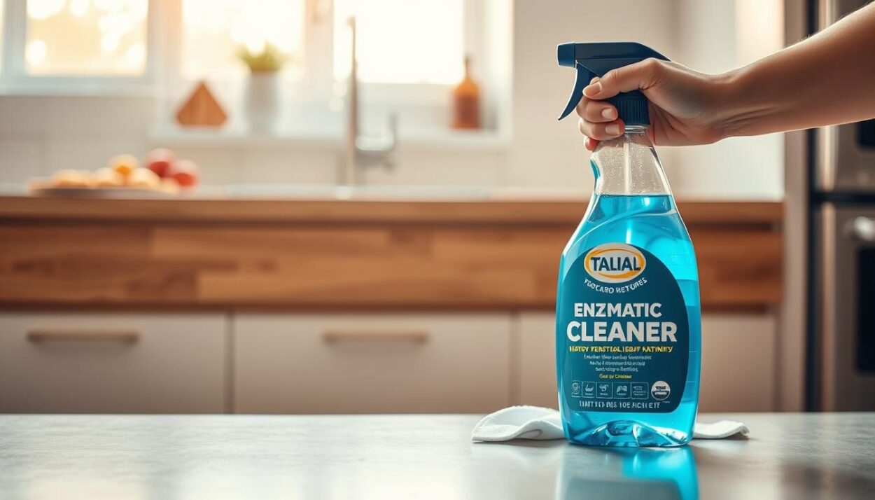 enzymatic cleaner application
