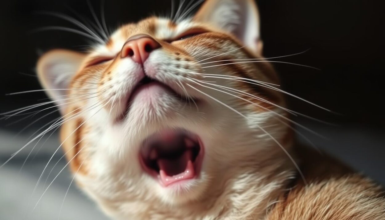 feline breathing sounds