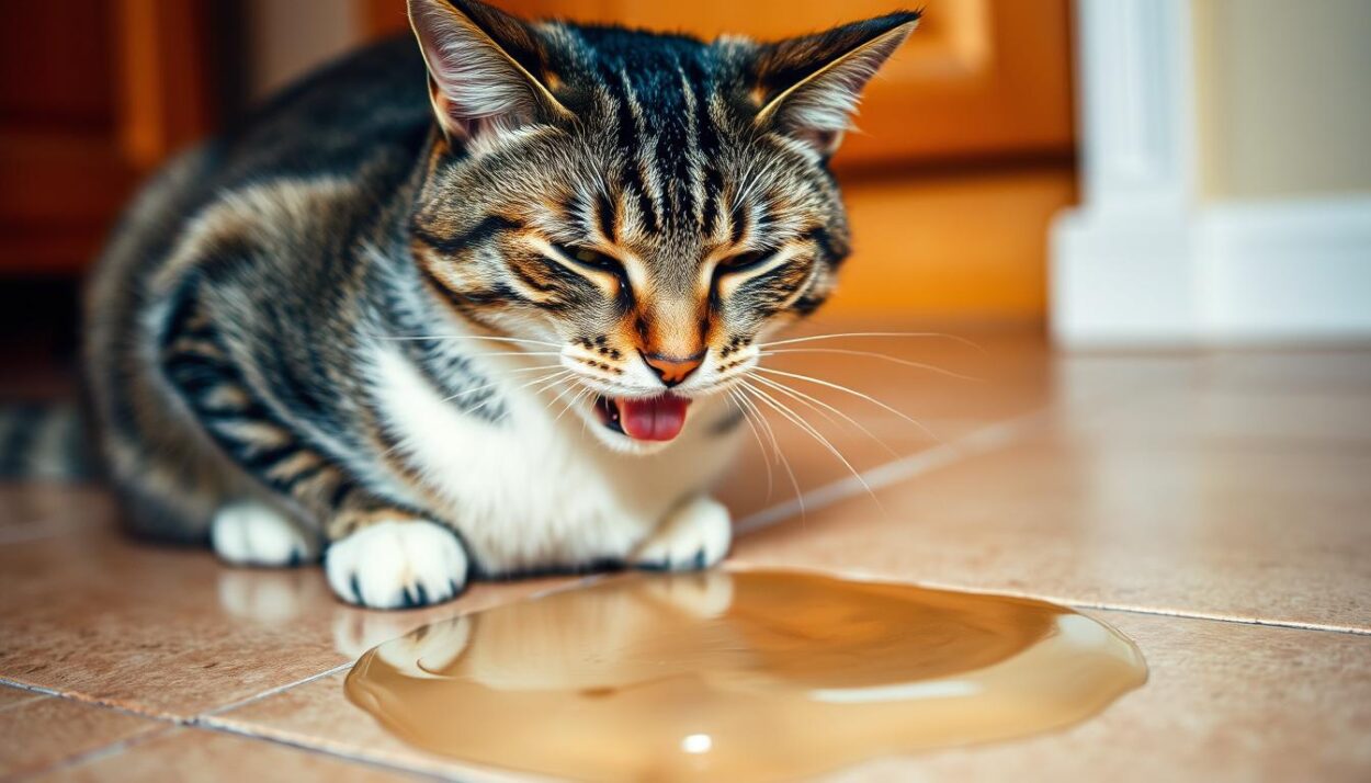 feline digestive distress symptoms