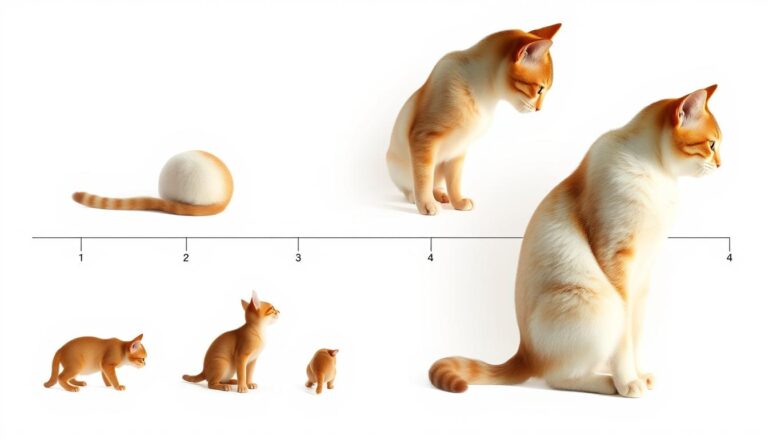 how long are cats pregnant before they show