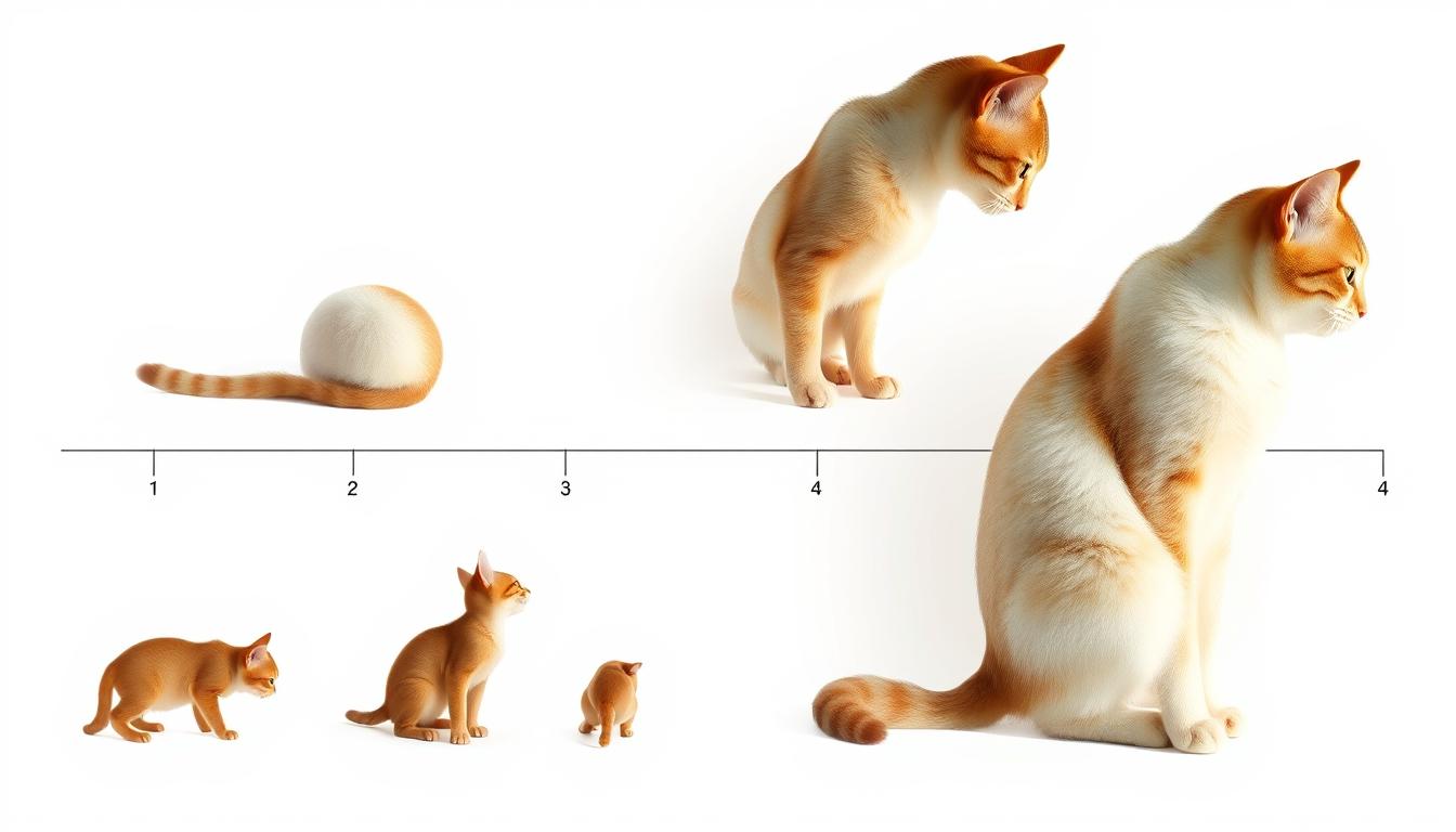 how long are cats pregnant before they show