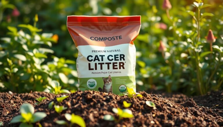 is cat litter good for plants