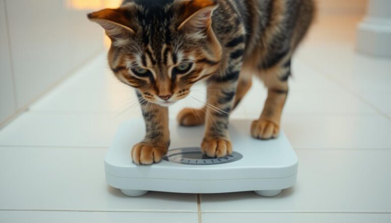 why cat not gaining weight