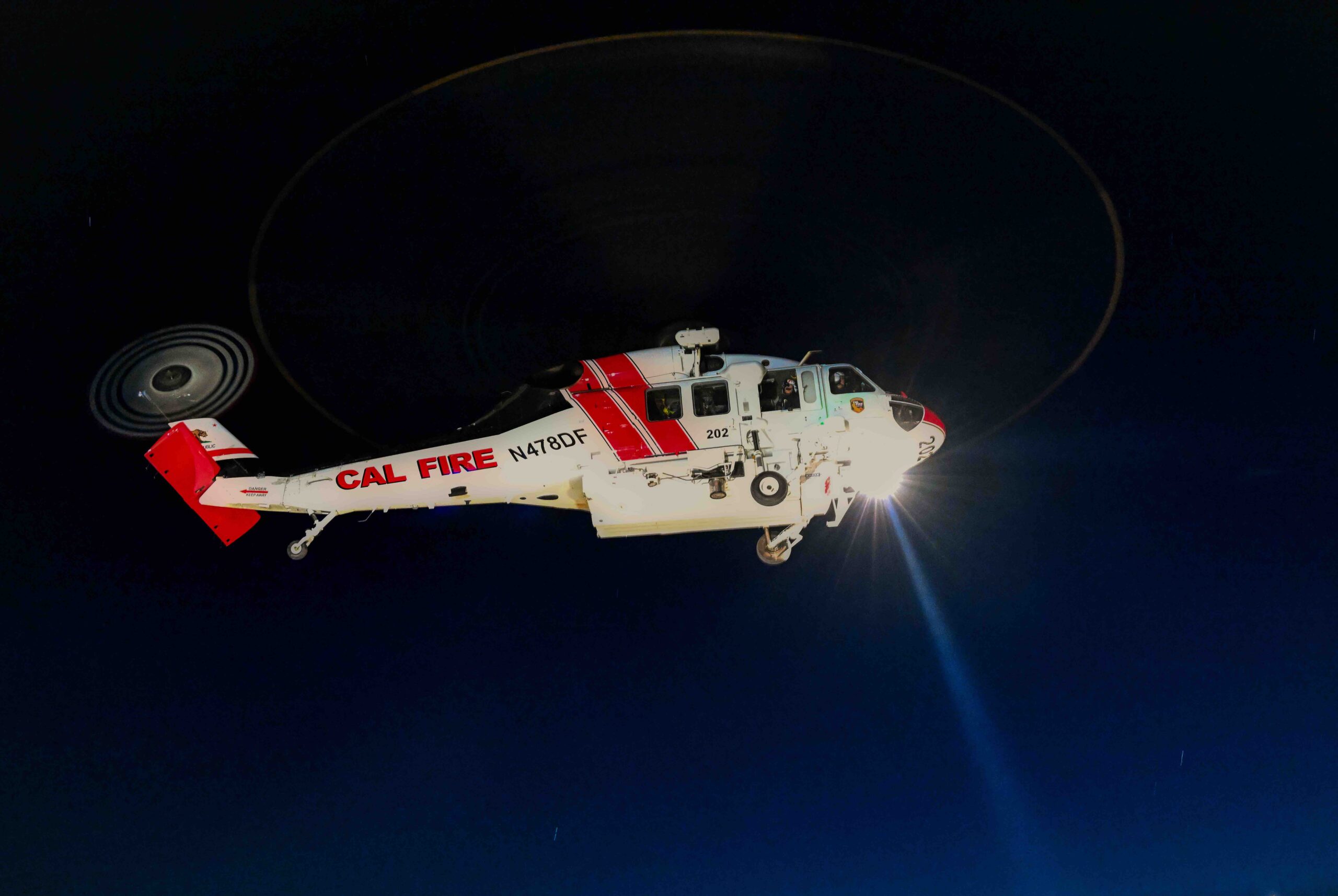 CAL FIRE Large Scale Night Aerial Firefighting Exercise Planned